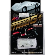 AFX 22070 Ford GT40 MK IV White Paintable Mega G HO Slot Car AFX22070
