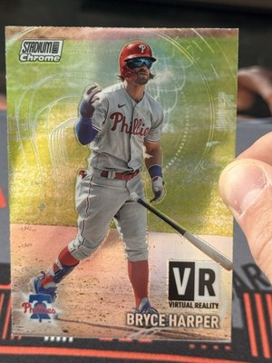 2021 Topps Stadium Club Chrome - Virtual Reality Bryce Harper #VR-5