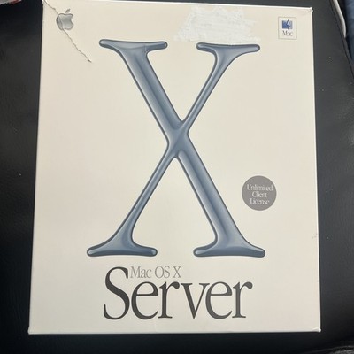 Apple Mac OS X Server 10.1. Unlimited new open box 