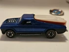 Vintage Hot Wheels Redline Seasider Blue White Boat USA Base With Button
