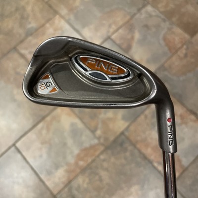 Ping G10 7 Iron Red Dot Steel Stiff Shaft Right Hand Tour Wrap Grip