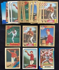 Todd Worrell Topps Tiffany Lot (48 cards)