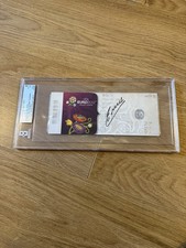 2012 FIFA EURO Final Ticket - Spain v Italy 4-0 - Signed AUTO INIESTA MOTM - BGS