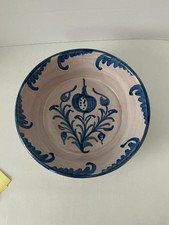 Spanish Fajalauza Hanging Bowl 11 3/4  Granad...