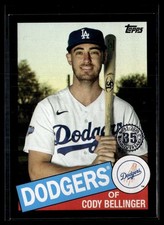 2020 Topps Update 1985 Baseball 35th Anniversary Black Cody Bellinger 242/299