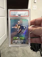 2024 Panini Certified Franchise Foundations Drake Maye Rookie Mirror Teal #7 /50