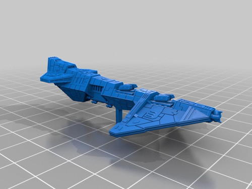 Star Wars Armada Imperial Commando Carrier HANDBEMALT 3D Druck 14k Resin - Bild 7 von 8