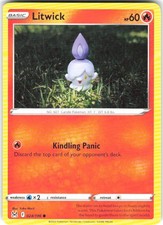 Litwick 024/196 Lost Origin LOR NM Pokemon Card TCG