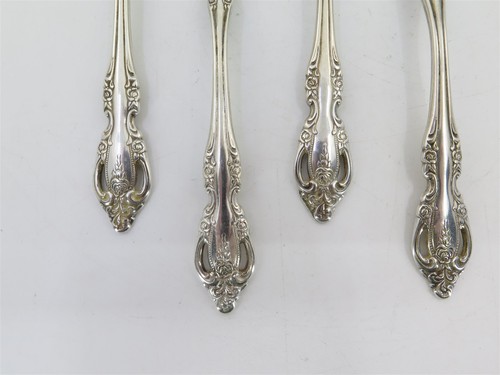Oneida Community 'Brahms' Stainless Flatware Set of 4 Teaspoons - Picture 2 of 5