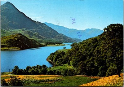 Scotland Highlands Pap of Glencoe and Loch Leven Continental Postcard B690