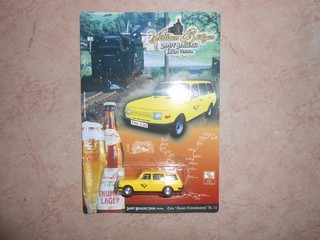 Sammelauflösung Biertruck Thumer Schmalspurnetz Nr.13