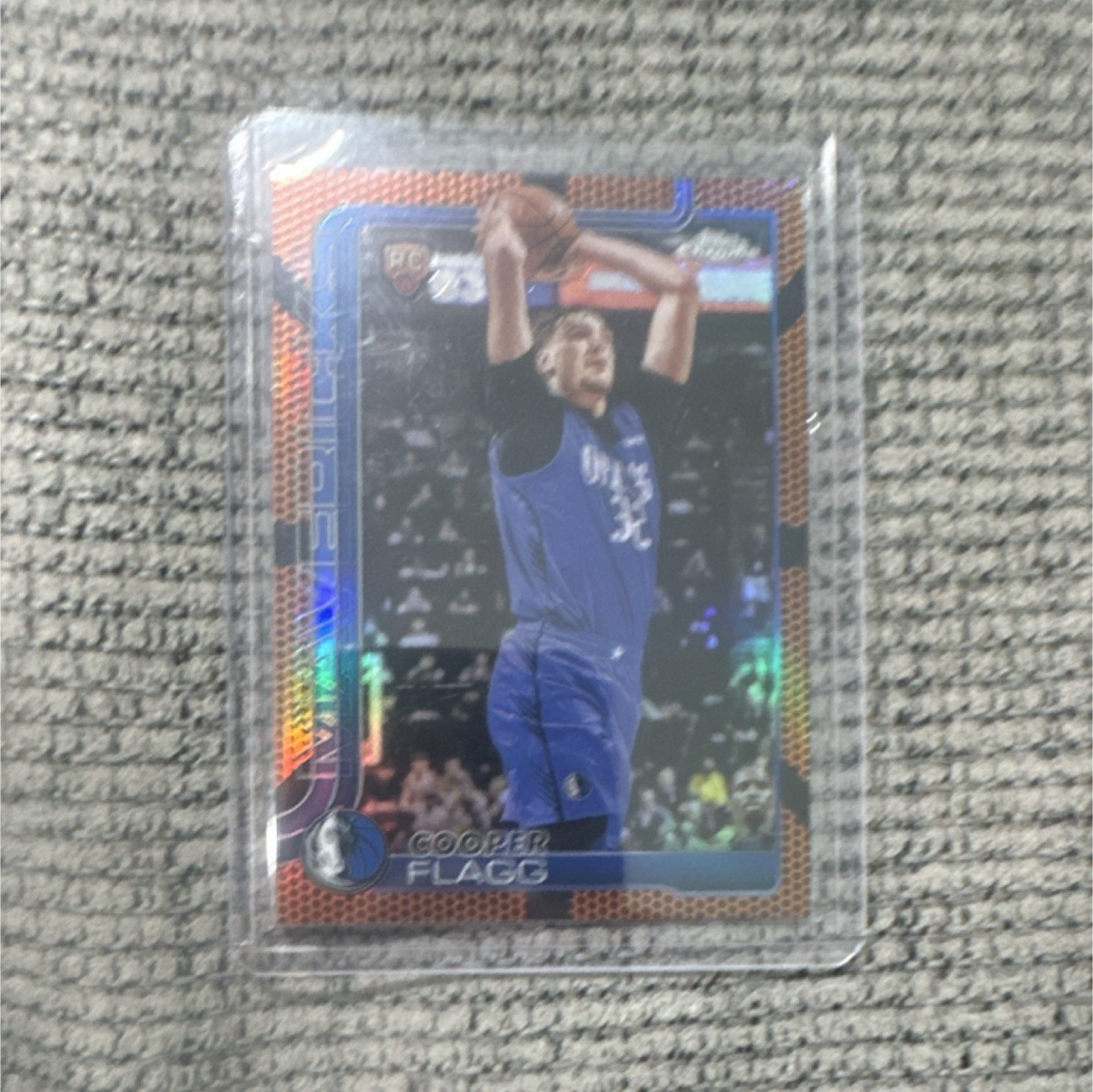 2025 Topps Chrome Cooper Flagg Rookie #251 Dallas Mavericks basketball refractor