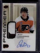 2024-25 Premier Jett Luchanko Rookie Patch Auto Bronze RPA RC /249