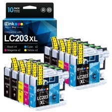 LC203 Compatible Ink Cartridges Replacement for Brother LC203XL LC201 LC201XL...
