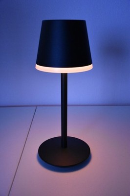 Philips Hue Go Portable Smart LED Table Lamp Black Rechargeable RGB Lamp