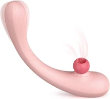 Rabbit Vibrator for Women, 9 Sucking & 9 G Spot Adult Sex Toy,Body-Safe Silicone