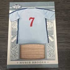 2025 HUBIE BROOKS LEAF LUMBER GU BAT RELIC 1/7 NEW YORK METS/EXPOS/ L.A.DODGERS