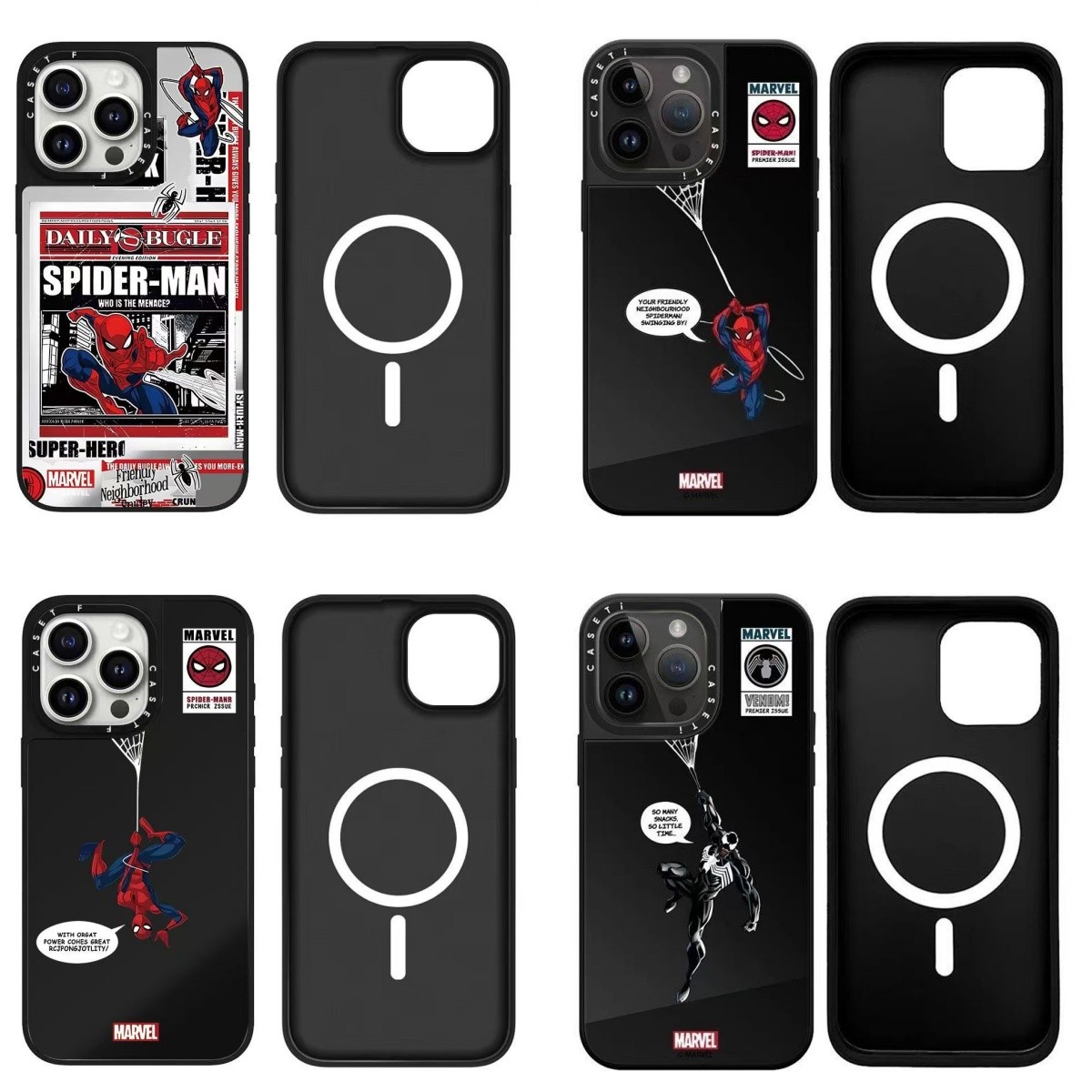 Spiderman Casetify Acrylic Impact Case for iPhone 13-17 Pro Max