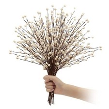 Winter Decorations 12Pcs Artificial Berry Stems White Berry Picks for