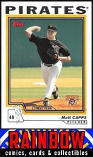 2004 Topps Traded &amp; Rookies #T173 Matt Capps Rookie Pittsburgh Pirates