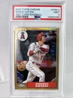 Shohei Ohtani 2022 Topps Chrome - 1987 Topps 35th #87BC-2 - PSA 9 Dodgers