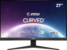 MSI G27C4X Curved Gaming Monitor 1ms, FHD, 250Hz, HDR, 1500R