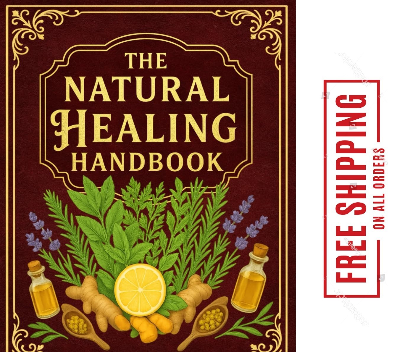 The Natural Healing Handbook: Powerful Natural Remedies to Relieve Pain, Improve