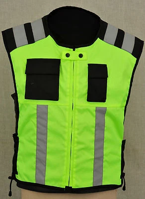 Motorbike Motorcycle Hivis Vest Waistcoat Hi vis Hiviz Motocross Hi viz Jacket