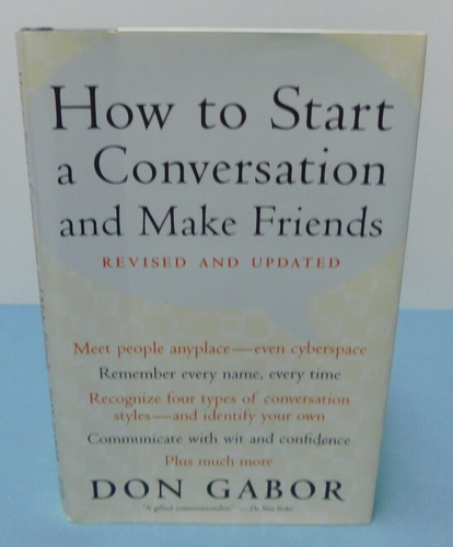 HOW TO START A CONVERSATION AND MAKE FRIENDS ~ Don Gabor - (H/C w/ DJ ...
