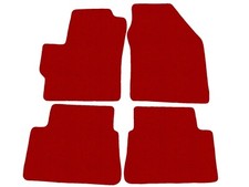 Fußmatten, Autoteppiche für Toyota Yaris IV 2019-…, Rot x14 Rand