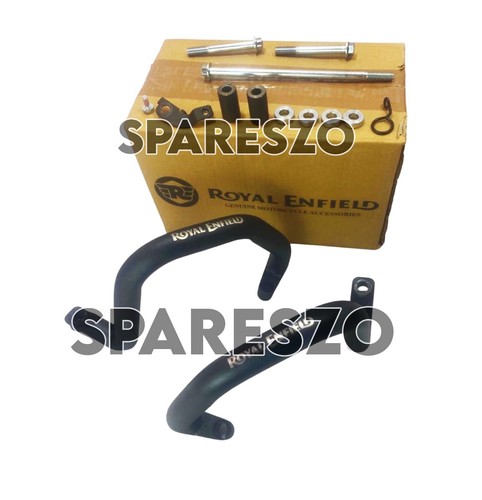 Royal Enfield "BLACK COMPACT ENGINE GUARD" For Super Meteor 650 - Exp.. Shipping - Bild 6 von 24