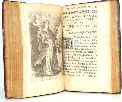 1648. Messire de Priezac. Les privilèges de la Vierge EO. 12 gravures ( rare ) - Imagen 14 de 16