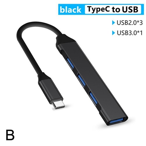 USB C HUB 3.0 2.0 Type C 4-Port Multi-Splitter Adapter &△ For PC Laptop V5 D0P1 - Picture 14 of 14