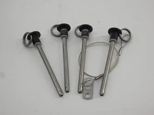 *Lot of 4* Jergens 800625 Quick Release Pins, Button-Handle