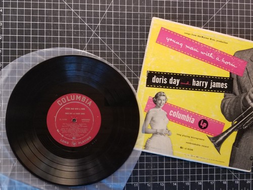 DORIS DAY & HARRY JAMES Young Man With A Horn 10" LP 1950 1ST PRESS Vinyl CL6106 - Picture 3 of 4