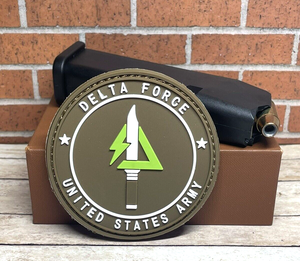 Pew Tactical Patch Forward – Morale Patch Esercito Con Gancio E Loop Per Paintball E Militare