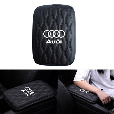 JDM Leather Car Center Console Armrest Cushion Mat Pad Cover For AUDI