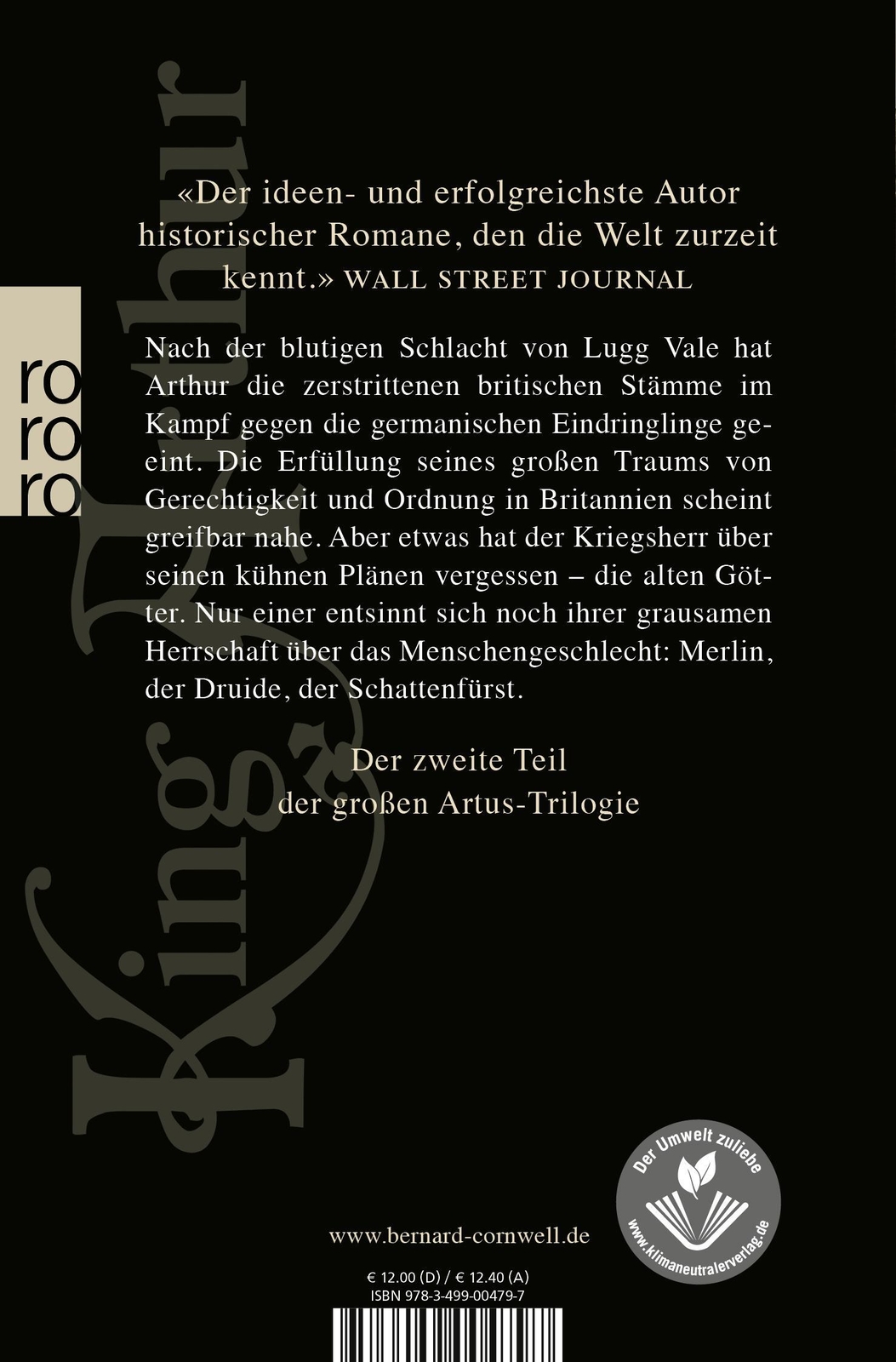 Thumbnail - King Arthur: Der Schattenfürst | Historischer Roman | Bernard Cornwell