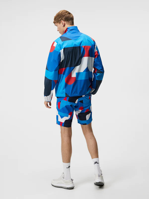 J Lindeberg Men's Max Printed Wind Jacket GMOW07632 O476