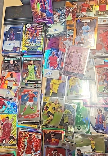 The Best Soccer Card Collection JUMBO Lot + Autos, RC, Inserts, SP Refractors - Picture 2 of 8