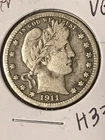 1911 Barber Quarter  VF/F