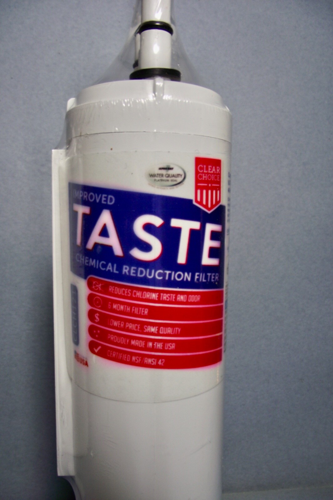 3 CLEAR CHOICE TASTE CLCH121 REFRIGERATOR WATER FILTERS NEW FACTORY