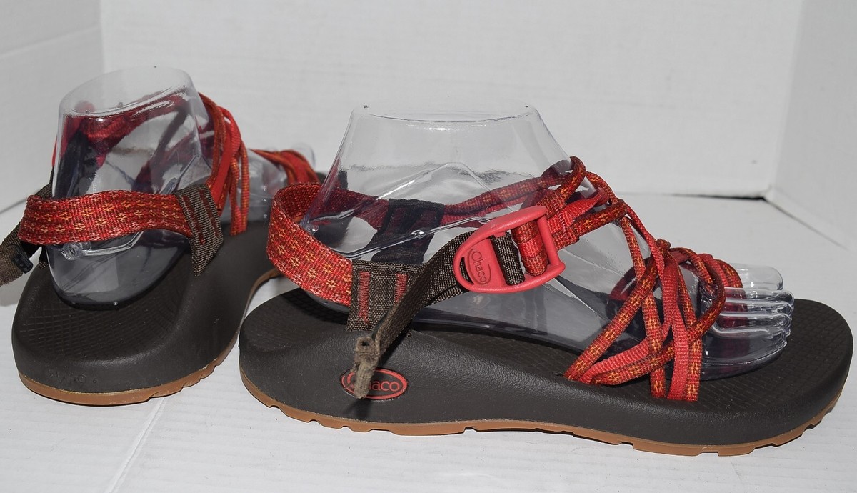 Chaco ZX/2 Classic Unaweep Womens Sz 9 Red Hiking Running Sports