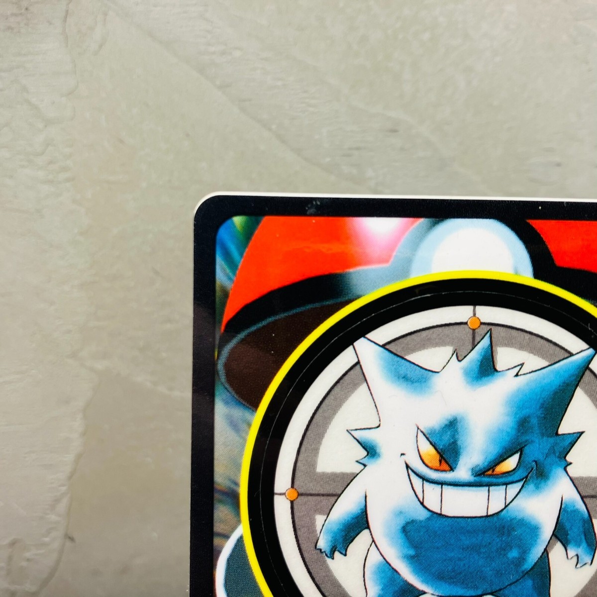 EX+) Gengar Sealdass No094 Carddass Sticker Bandai Japanese