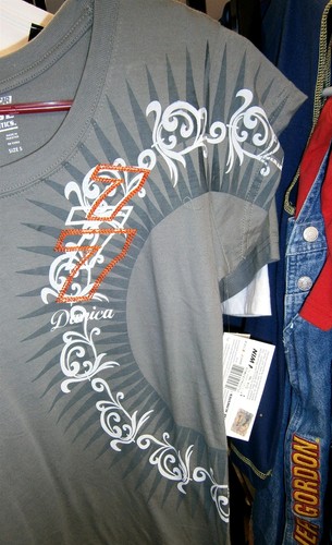 VINTAGE CHASE #7 DANICA PATRICK LADIES JR MOTORSPORTS STITCHED TEE SHIRT SMALL - Picture 2 of 3