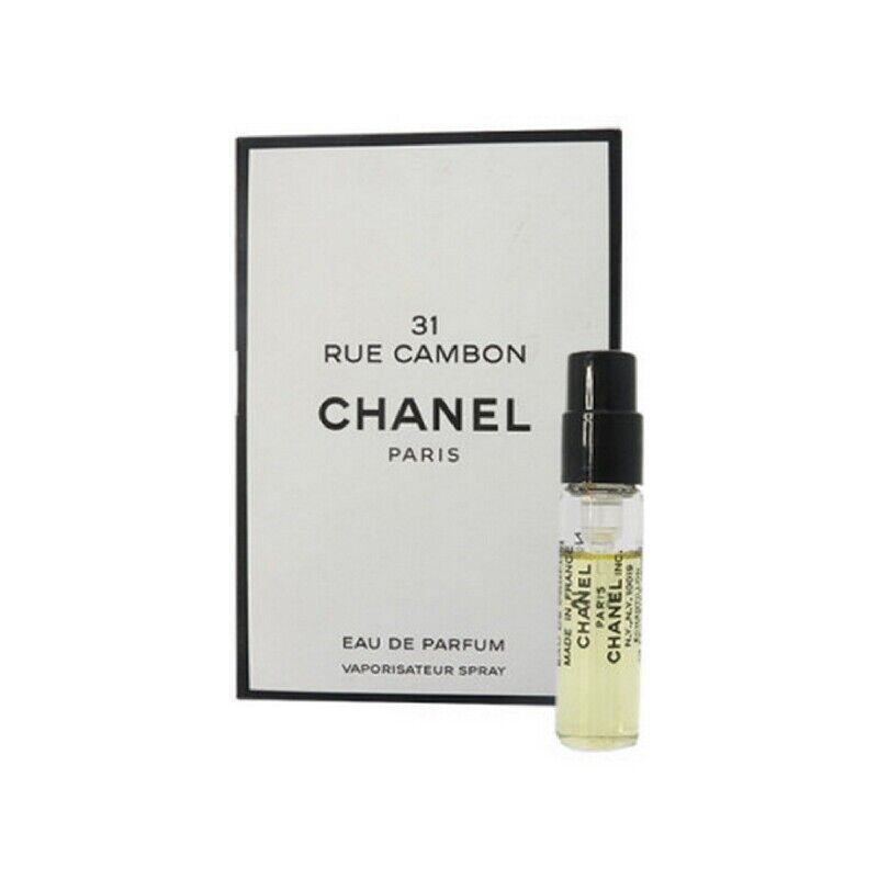 CHANEL, Other, Small Chanel Bag 3 Rue Cambon Perfume Sample