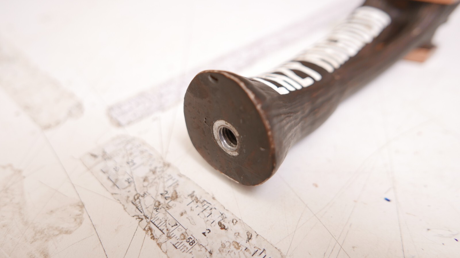 Lazy Magnolia Brewery Figural Logo Beer Tap Handle 10” Tall