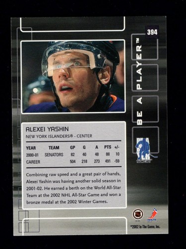 2001-02 ITG Be A Player Memorabilia Series Base Hockey Cards #14-457 You Pick - Picture 119 of 135