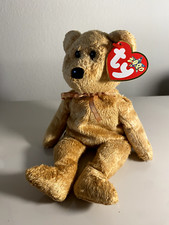 RARE TY BEANIE BABY "CASHEW" THE BEAR VINTAGE 2000