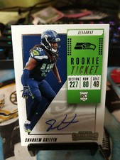 2018 Panini Contenders Rookie Ticket Auto Shaquem Griffin #183 Rookie SC3012